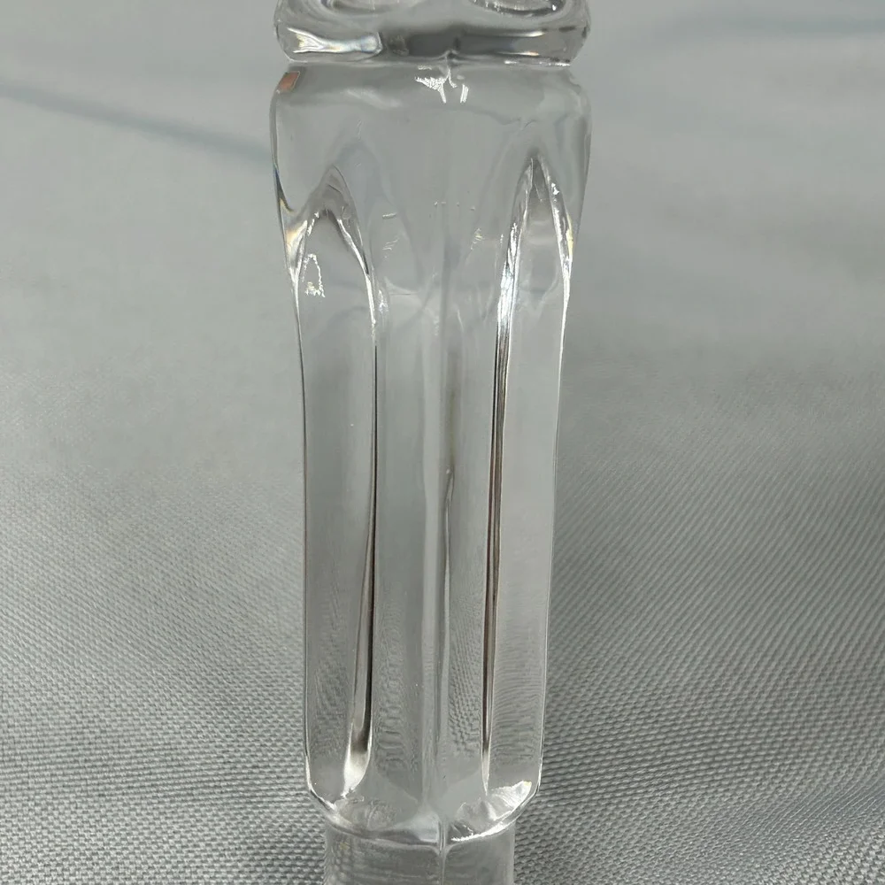 Vintage Ribbed Glass Decanter Cruet Stopper‎ 5